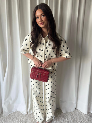 Mira polkadots broek