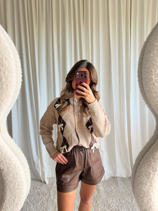 Alexa cardigan beige