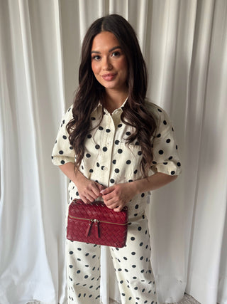 Mira polkadots broek