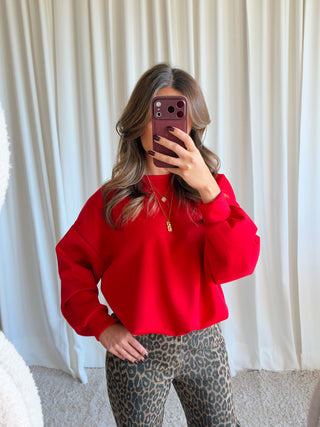 Nanou sweater rood
