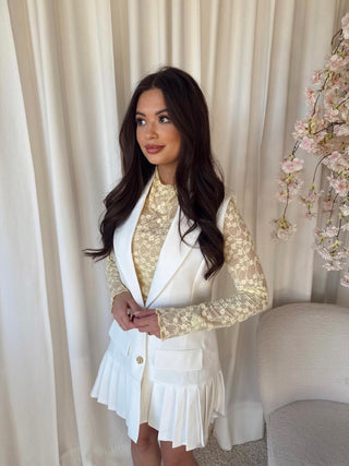 Sunshine lace blouse