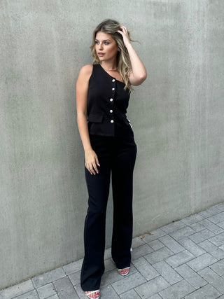 Sara suit pantalon zwart