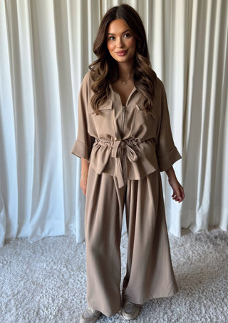 agata blouse camel