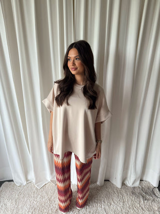 Miso pantalon burgundy