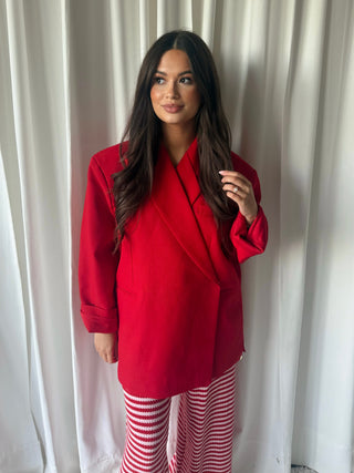 Noa blazer rood