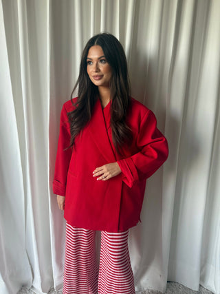 Maxine pantalon rood roze