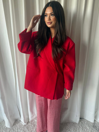 Maxine pantalon rood roze