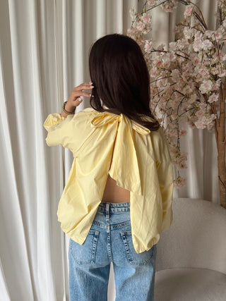 Alix blouse geel