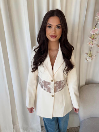 Melis lace blazer