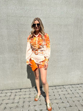 pipa blouse oranje