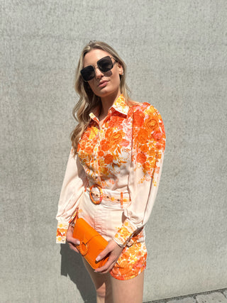 pipa blouse oranje