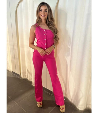 Sara suit pantalon roze