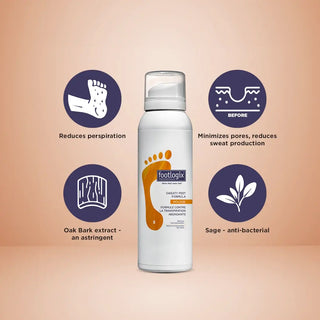 Footlogix sweaty feat formula mousse 125ml